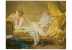 Boucher Francois; Ruhendes Mädchen (Louise O'Murphy) , 1751