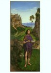 Bouts Dirk (Dieric); Johannes der Täufer in einer Landschaft