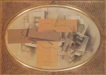 Braque Georges; Glas, Violine und Noten , 1912