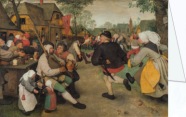 Brueghel Pieter der Ältere - Breugel; Bauerntanz , ca. 1568