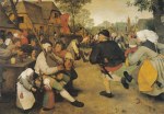 Brueghel Jan der Ältere - Breugel; Bauerntanz , um 1568/69