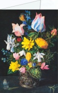 Brueghel Jan der Ältere - Breugel; Stillleben mit Blumenstrauss