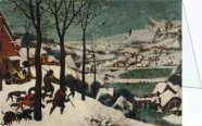 Brueghel Pieter der Ältere - Breugel; Der Winter (Die Jäger im Schnee) , 1565