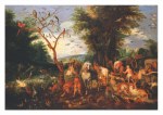 Brueghel Jan der Ältere - Breugel; Der Einzug in die Arche Noah