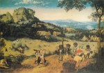 Brueghel Pieter der Ältere - Breugel; Die Heuernte (Der Frühling)