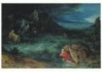 Brueghel Pieter der Ältere - Breugel; Jonas entsteigt dem Rachen d. Walfisches