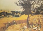 Brueghel Jan der Ältere - Breugel; Die Kornernte (Der Sommer)