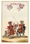 Chauveau Francois; Berittene Pagen