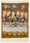 Handschriften; Hl.Clara, Christus und Maria