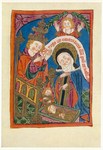 Handschriften; Hl.Clara und Papst Gregor IX.