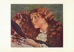 Courbet Gustave; Frau im Spiegel