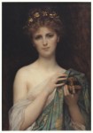 Cabanel Alexandre; Portrait of Miss Christina Nilsson as Pandora , 1873