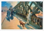 Caillebotte Gustave; On the Europ Bridge