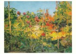 Caillebotte Gustave; Garden at Trouville c. 1882