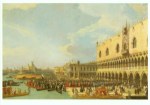 Canaletto Giovanni Antonio da Canal; Empfang eines Botschafters in Venedig , 1730