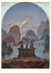 Carus Carl Gustav; Goethe Denkmal , 1832
