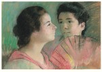 Cassatt Mary; Two Sisters , 1896