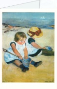 Cassatt Mary; Am Strand spielende Kinder , 1884