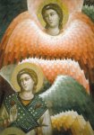Cavallini Pietro; Das Jüngste Gericht, Ausschnitt: Engel
