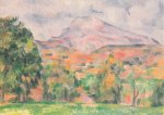 Cezanne Paul - Cézanne; La Montagne Sainte-Victoire