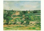 Cezanne Paul - Cézanne; Landschaft im Westen von Aix-en-Provence , 1885/88