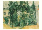 Cezanne Paul - Cézanne; Schloss in der Umgebung von Paris , 1888/90