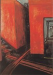 Chabaud Auguste; Flur im Hotel , 1907/08