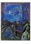 Chagall Marc; Abend am Fenster , 1950