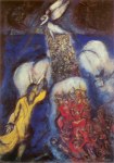 Chagall Marc; Der Durchzug durch das Rote Meer , 1955
