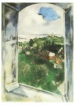 Chagall Marc; Sicht auf die Insel Bréhat , 1924