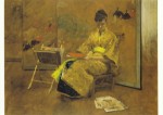 Chase William Merrit; The Kimono , 1895