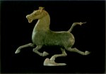 Chinesisch ; Fliegendes Pferd aus Bronze