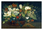 Courbet Gustave; Blumenstillleben , 1863