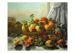 Courbet Gustave; Früchte in einem Korb , 1871