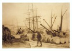 Courbet Gustave; Der Hafen von Ostende , 1861