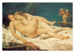 Courbet Gustave; Der Schlaf , 1866