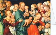 Cranach Lucas der Ältere; Christ Blessing the Children