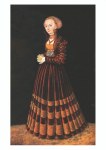 Cranach Lucas der Ältere; Portrait of a Lady with an Apple , 1526