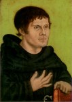 Cranach Lucas der Ältere; Posthumus Portrait of Martin Luther as Augustinian Monk, after 1546