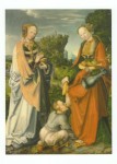 Cranach Lucas der Ältere; Saint Mary Madelene and Elisabeth , 1519