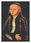 Cranach Lucas der Ältere; Portrait of a Girl (Magdalena Luther ?)