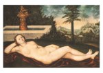 Cranach Lucas der Ältere; Reclining Quell Naiad , 1518