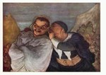 Daumier Honoré; Crispin und Scapin