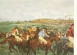 Degas Edgar; Herrenreiter vor dem Start