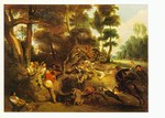 Delacroix Eugène; Sauhatz (nach Rubens)