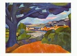 Derain André; Südfranzösische Landschaft - Die blaue Eiche