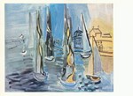 Dufy Raoul; Yachten in Trouville