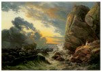 Dahl Johann Christian Clausen; Morgen nach einer Sturmnacht , 1819