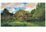 Daubigny Charles Francois; Der Obstgarten zur Erntezeit , 1876