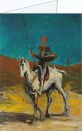 Daumier Honoré; Don Quixote, um 1868
